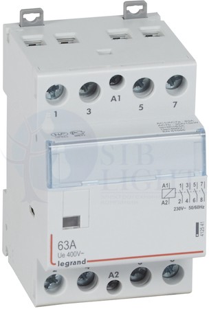 CX3 Контактор 230V 4НО 63А Legrand 412541