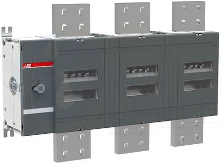 Рубильник OT4000E03W8 4000А 3х-полюсный (без ручки управления и переходника) с увеличенным межфазным расстоянием 185мм ABB 1SCA128686R1001