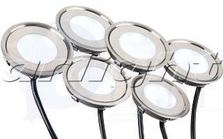 Набор KT-R-6x0.5W LED Warm White 12V (круг) Arlight 018233