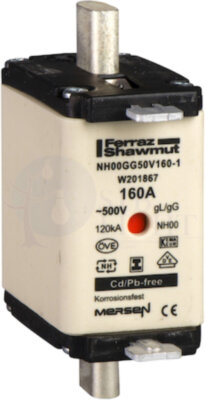 ПРЕДОХРАНИТЕЛЬ ТИП GG,РАЗМЕР 00.125А Schneider Electric DF2FGN125