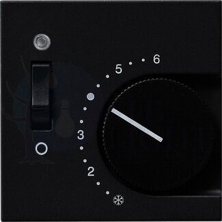 Крышка для терморегулятора System55 (индикатор, антрацит) Gira 149228
