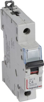 Автомат 1P 4А DX3-E (6 кА, C) Legrand 407259