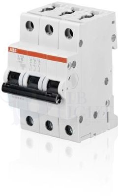 Автомат 3P 13А S200 (6 кА, B) ABB 2CDS253001R0135