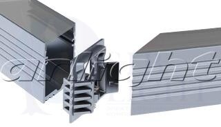 Соединитель ALU-POWER-W35S угловой Arlight 018029