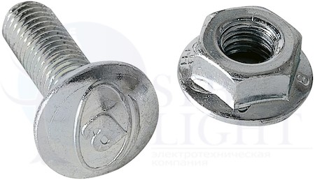 БОЛТ M6Х20+ГАЙКА ОЦИНК.EZ Schneider Electric 4571110