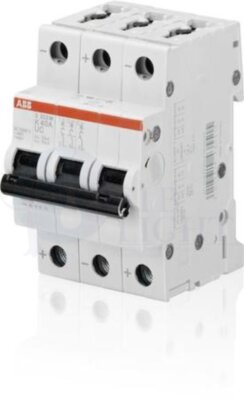 Автомат 3P 3А S200 (25 кА, K) ABB 2CDS273061R0317