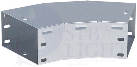Угол 45 град. горизонтальный 100x200мм EKF g45100200