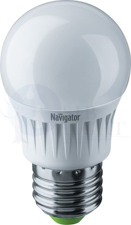 NLL-G45-7-230-6.5K-E27 лампа светодиодная Navigator 61245
