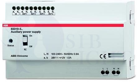 Блок питания дополнительный 230В АС выход 28В 50/60Гц IP20 ABB 8300-0-0198