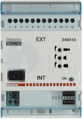 Интерфейс для 2-х проводной системы домофонии SCS-Аналог BTicino 349410