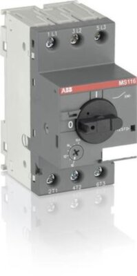 Автомат с регулир тепл защитой MS-116- 0 16A 50kA ABB 1SAM250000R1001