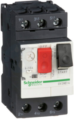 автоматический выключатель с комбинированным расцепителем 6-10А Schneider Electric GV2ME14