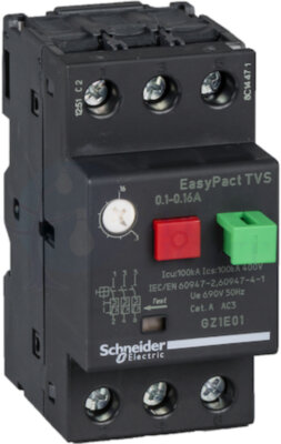 АВТ. ВЫКЛЮЧАТЕЛЬ 0,1-0,16A Schneider Electric GZ1E01