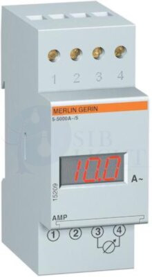 Амперметр щитовой PowerLogic 5000А AC, цифровой, кл.т. 1,5, Schneider Electric 15209