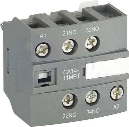 Блок контактный дополнительный CAT4-11ERT для контакторов AF..RT и NF..RT ABB 1SBN010154R1011