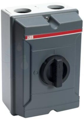 Выкл в боксе алюминий фронт упр 3р 63А KSE363 TPN ABB 2CMA144580R1000