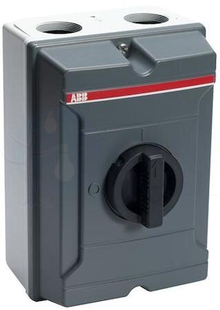 Выкл в боксе алюминий фронт упр 3р 63А KSE363 TPN ABB 2CMA144580R1000