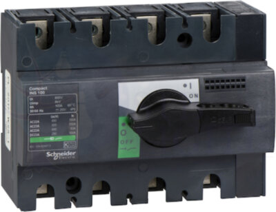 выключатель-разъеденитель INS100 4P Schneider Electric 28909
