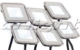 Набор KT-S-6x0.6W LED Day White 12V (квадрат) Arlight 018235