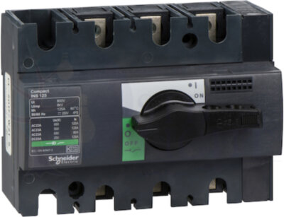 выключатель-разъеденитель INS125 3П Schneider Electric 28910