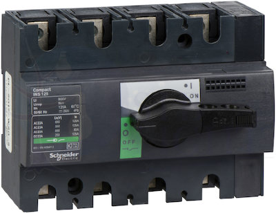 выключатель-разъеденитель INS125 4P Schneider Electric 28911