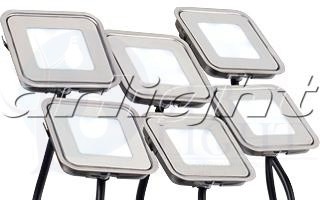 Набор KT-S-6x0.6W LED Warm White 12V (квадрат) Arlight 018234