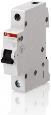 Автомат 1P 63А SH200 (4.5 кА, B) ABB 2CDS241001R0635