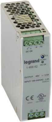1-ф. Имп.Ист.пит.48В 120Вт2,5A Legrand 146642