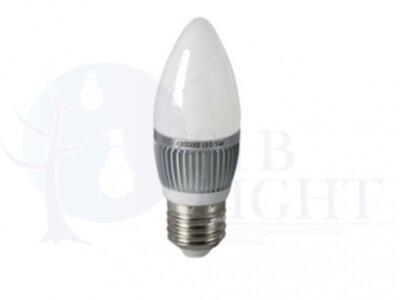 Лампа Gauss LED Candle 5W E27 2700K 1/10/100