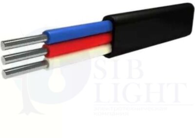 Кабель плоский АВВГ 3x2.5 (м) Альгиз К ФР-00000422