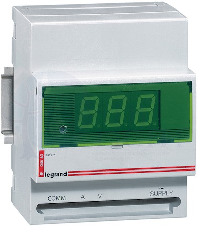 Вольтметр/амперметр цифровой Legrand 004663