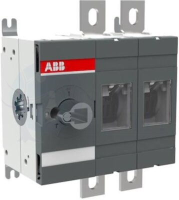 Рубильник OT400E02 до 400А 2-полюсный (без ручки управления) ABB 1SCA022741R7130