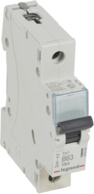 Автомат 1P 63А TX3 (10 кА, B) Legrand 403866