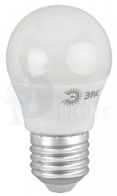 Лампа светодиодная LED P45-8W-840-E27(диод,шар,8Вт,нейтр,E27) ERA Б0030025
