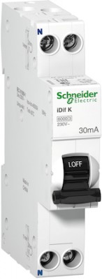 Дифференциальный автомат 1P+N 20А Acti 9 (тип A, 6 кА) Schneider Electric A9D49620