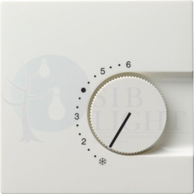 Терморегулятор S-Color (10 А, 230 В, под рамку, с/у, белый) Gira 039040