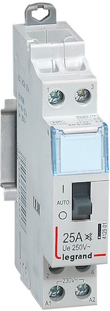 CX3 Контактор быт.230V б/ш. 2Н0 25А Legrand 412501