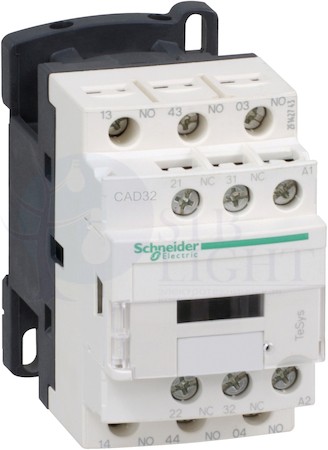 ПРОМЕЖУТОЧНОЕ РЕЛЕ 3НО+2НЗ, ЦЕПЬ УПРАВЛЕНИЯ 24В ПОСТОЯННОГО ТОКА Schneider Electric CAD32BD