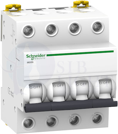 Автомат 4P 25А Acti 9 (4 кА, C) Schneider Electric A9K24425