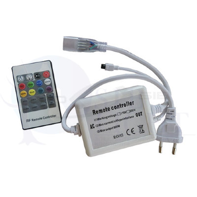 Контроллер LS для ленты RGB SMD 5050 (220V) с ИК-пультом 720W (до 50 м)