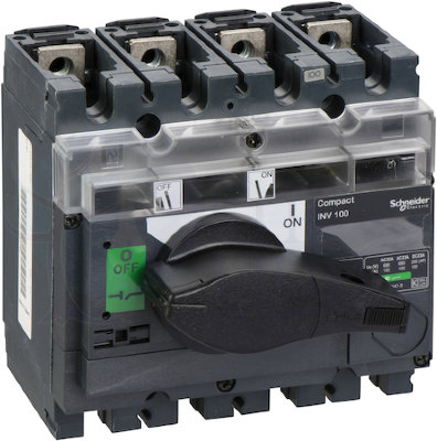 выключатель-разъеденитель INV100 4П Schneider Electric 31161