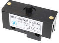 Микровыключатель МП 1101М УХЛ3 исп.01.1А, 2-х пол., 10А, 660В, 1з+1р, IP00, толкатель, базовый, винт, (ЭТ) Электротехник ET523362