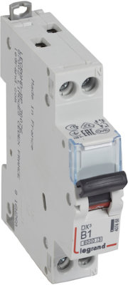 Автоматический выключатель 1+N полюс, 1А, B, 10 кА Legrand 407468