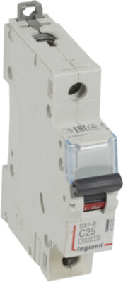 Автомат 1P 25А DX3-E (6 кА, C) Legrand 407265