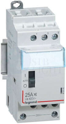 CX3 Контактор быт.230V б/ш. 3Н0 25А Legrand 412502