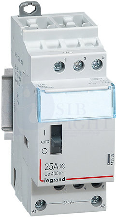 CX3 Контактор быт.230V б/ш. 3Н0 25А Legrand 412502