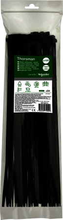 СТЯЖКА КАБЕЛЬНАЯ 370х4.8 ЧЁРНАЯ (100шт) Schneider Electric IMT46272