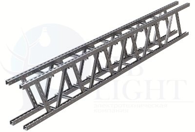 Соединитель боковых частей опорной конструкции (кабельной эстакады) BTL-20, горячеоцинкованный DKC ДКС BTH2030HDZ