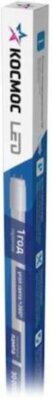 Лампа светодиодная LED 9Вт 220В G13 4000К GLASS 600мм T8 Космос Lksm_LED9wG13T840GL КОСМОС Lksm_LED9wG13T840GL