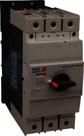 Выключатель автоматический OptiStart MP-100RHI-63 КЭАЗ 251740